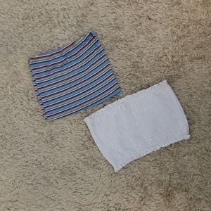 Two tube tops / Both size small